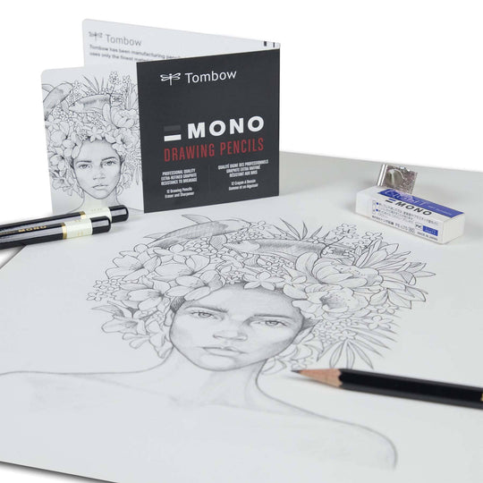Tombow : MONO Drawing Pencil Set - 12-Pack