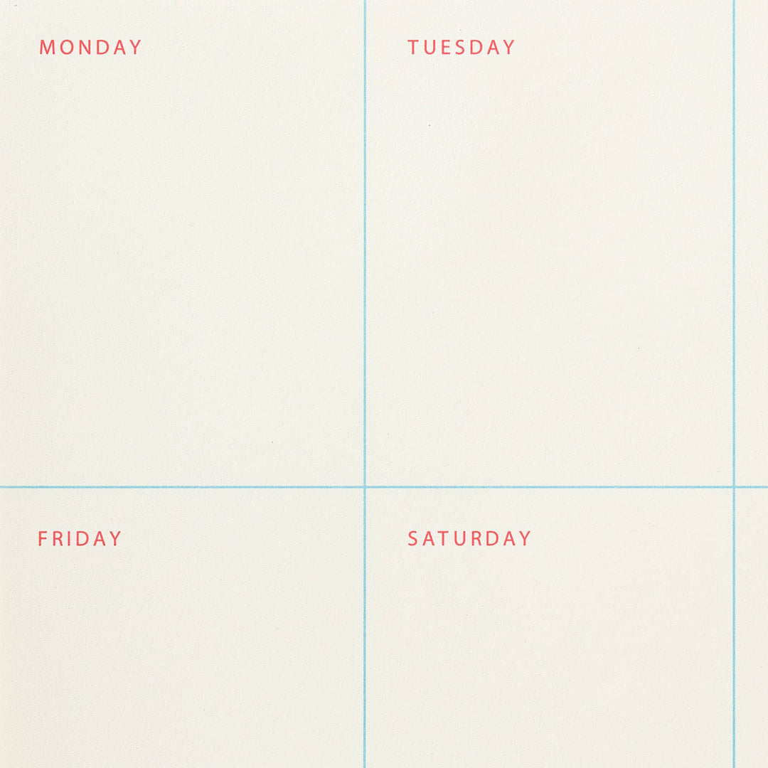 Weekly Notepad