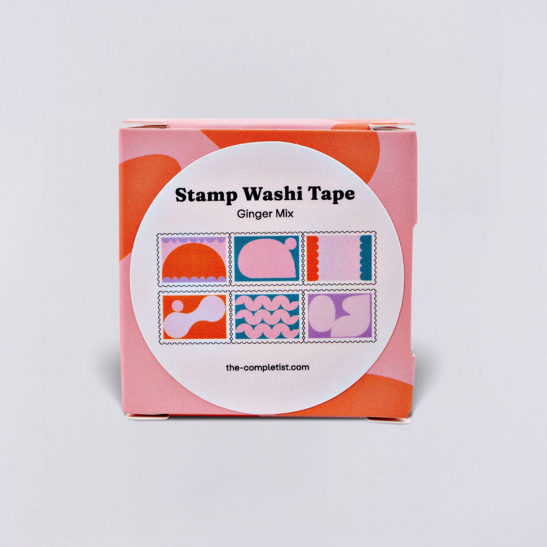 The Completist : Ginger Mix Stamp Washi Tape