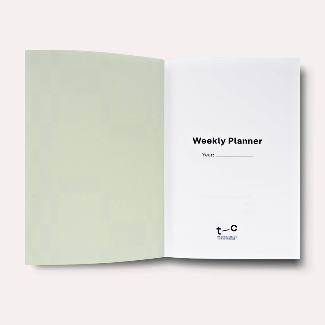 The Completist : Celine Undated Weekly Planner Book
