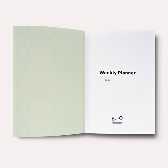 The Completist : Celine Undated Weekly Planner Book
