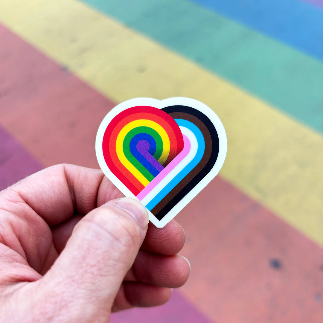 Christopher Rouleau : Pride Heart sticker