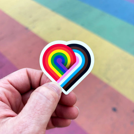Christopher Rouleau : Pride Heart sticker