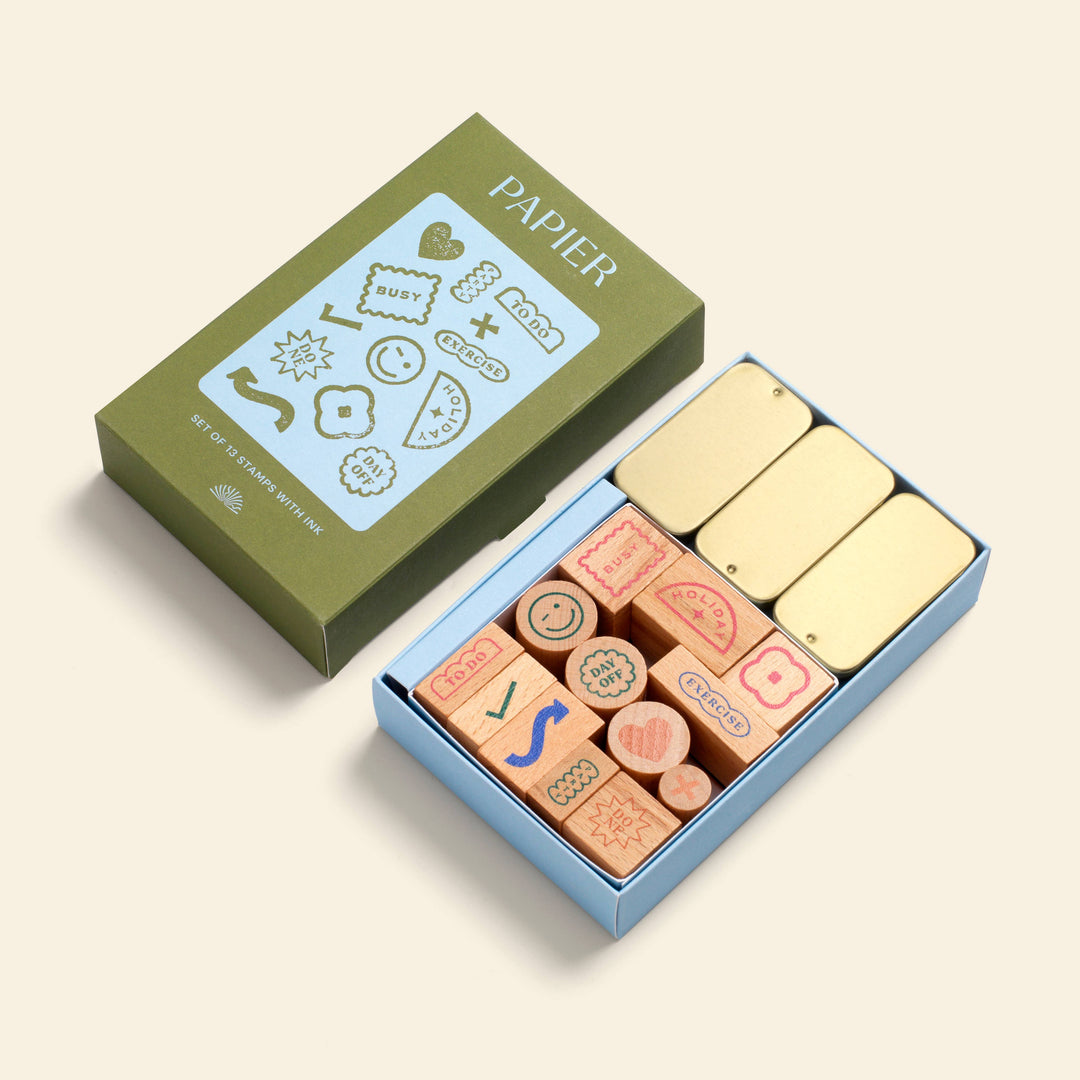 Papier : Planner Stamp Set, Stamps & Ink - Good Day
