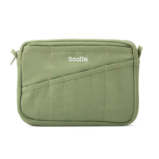 Soolla® Studio Pouch, Ganja Green (Stationery Pouch)