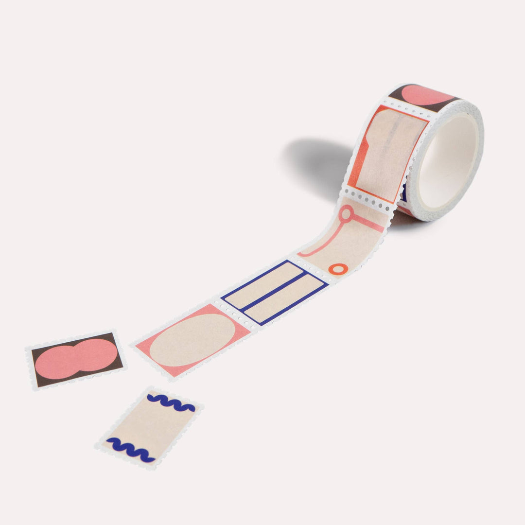 The Completist : Hinoki Mix Stamp Washi Tape