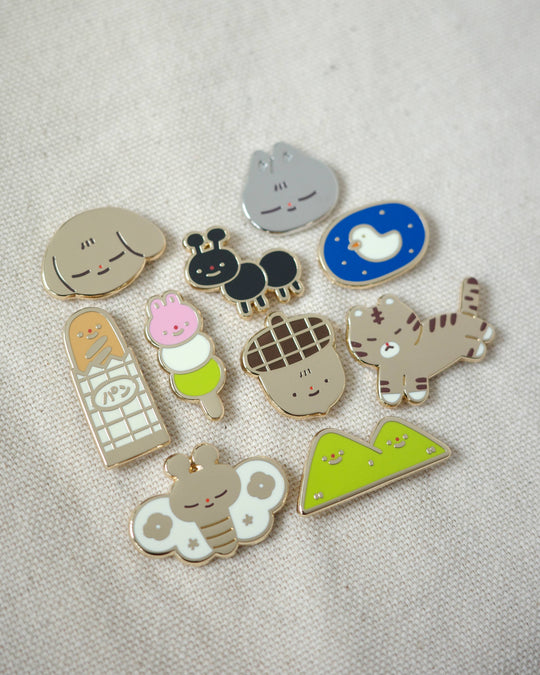 Natamori : enamel pin : Tiger