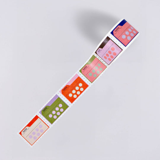 The Completist : Habit Tracker Stamp Washi Tape