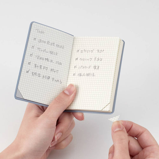 Isshoni : Pocket NoteBook with Pencil : Grid
