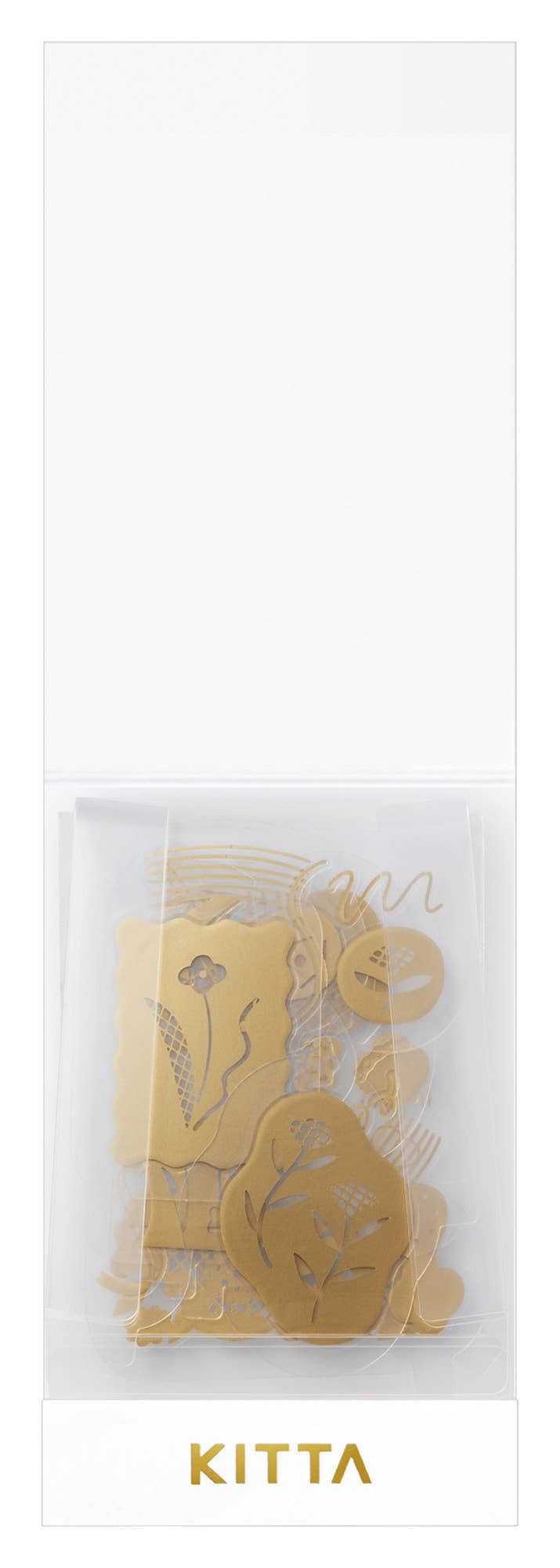 KING JIM : KITTA Portable Washi Decorative Tape : GOLD Foil
