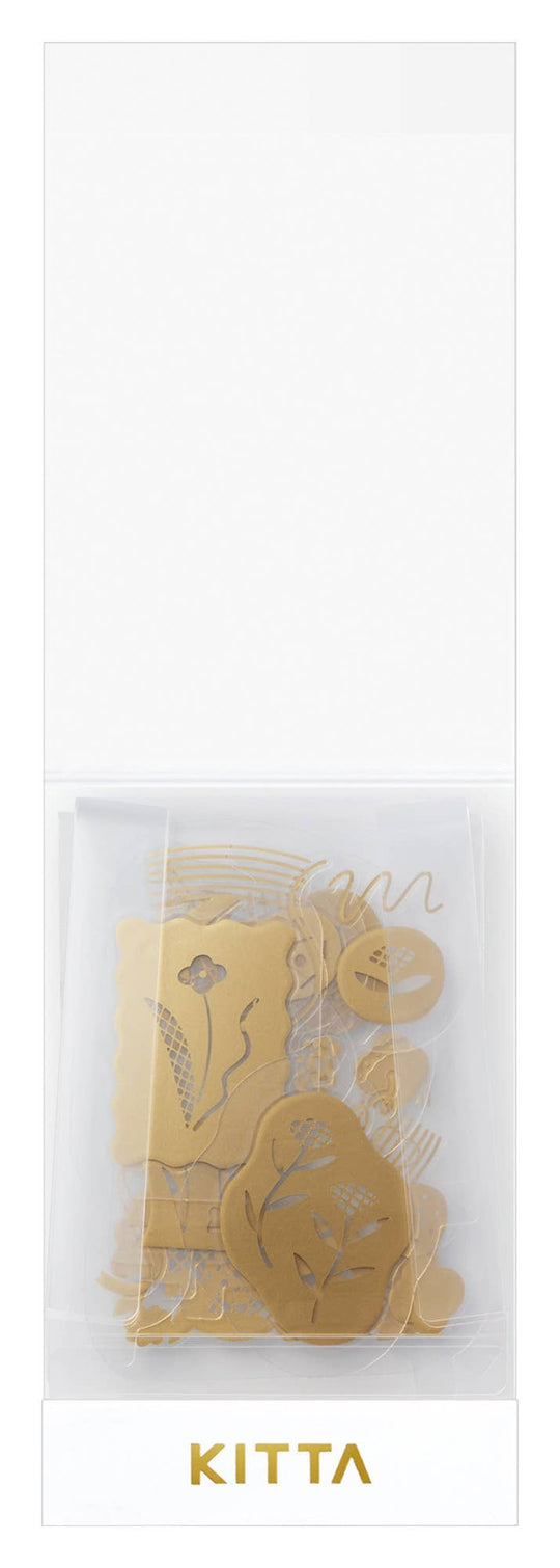 KING JIM : KITTA Portable Washi Decorative Tape : GOLD Foil