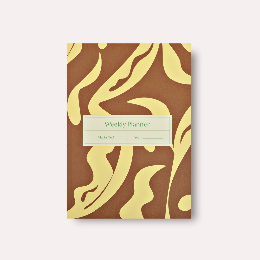 The Completist : Marfa Undated Weekly Planner Book