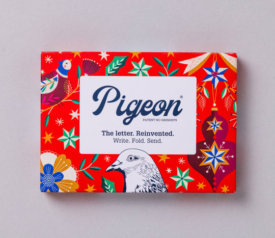 Pigeon Posted : Letter set : Festive Pigeon, Holiday
