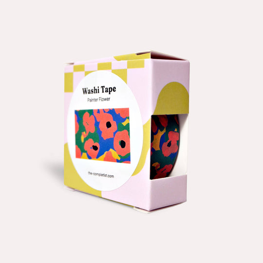 The Completist : Painter Flower Washi Tape