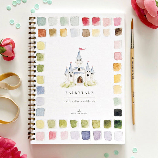 Emily Lex :  Fairytale watercolour workbook