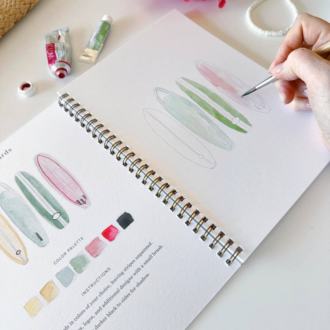 Emily Lex : Tropical watercolour workbook