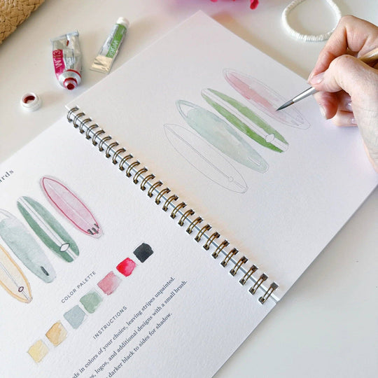Emily Lex : Tropical watercolour workbook