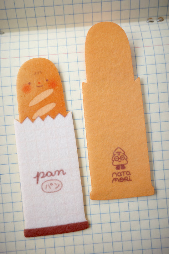 Natamori : Baguette • felt bookmark