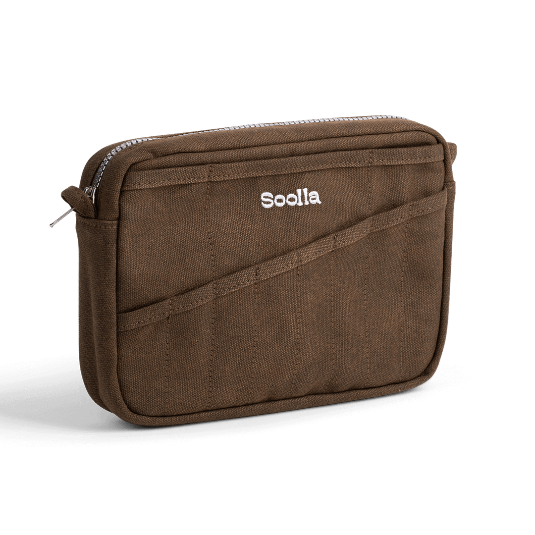 Soolla® Studio Pouch, Coffee Bean (Stationery Pouch)
