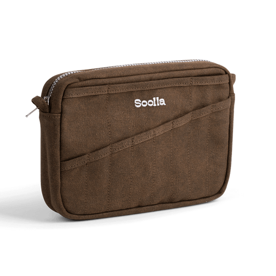 Soolla® Studio Pouch, Coffee Bean (Stationery Pouch)
