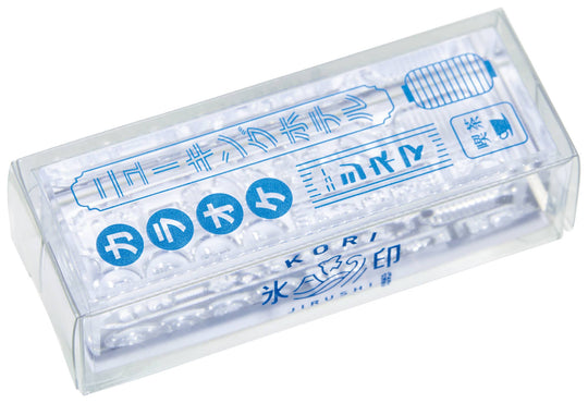 KING JIM : KORI JIRUSHI  Crystal Clarity Stamp : Long size