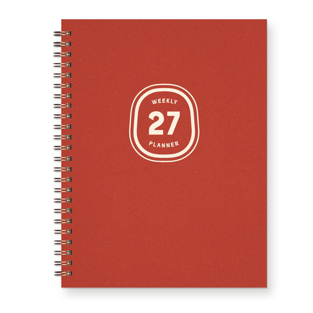Ruff House : 2027 Weekly Patch Dated Planner : Calendar Year