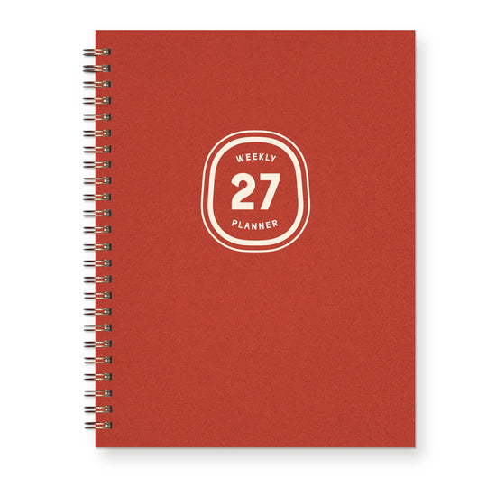 Ruff House : 2027 Weekly Patch Dated Planner : Calendar Year