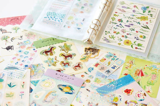 KING JIM : OTONA Sticker Collection : Binder Type