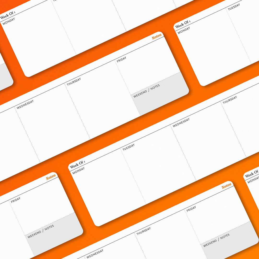 Notsu : Weekly Planning Pad Lite