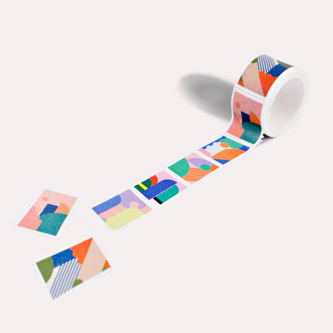The Completist : Miami Mix Stamp Washi Tape