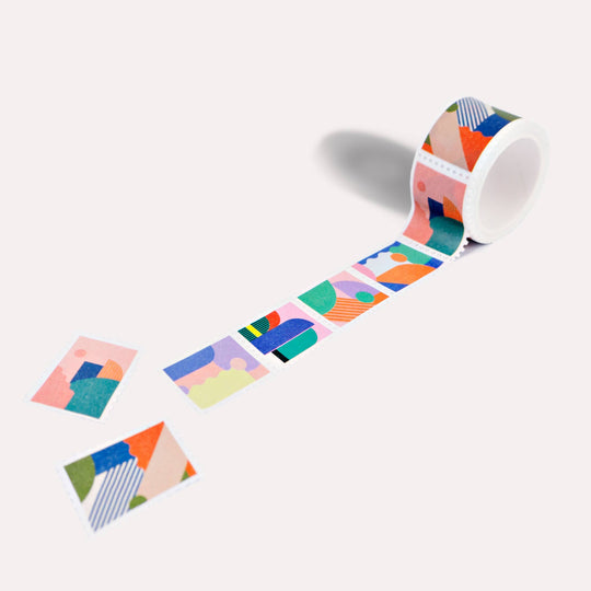 The Completist : Miami Mix Stamp Washi Tape