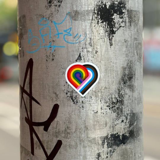Christopher Rouleau : Pride Heart sticker