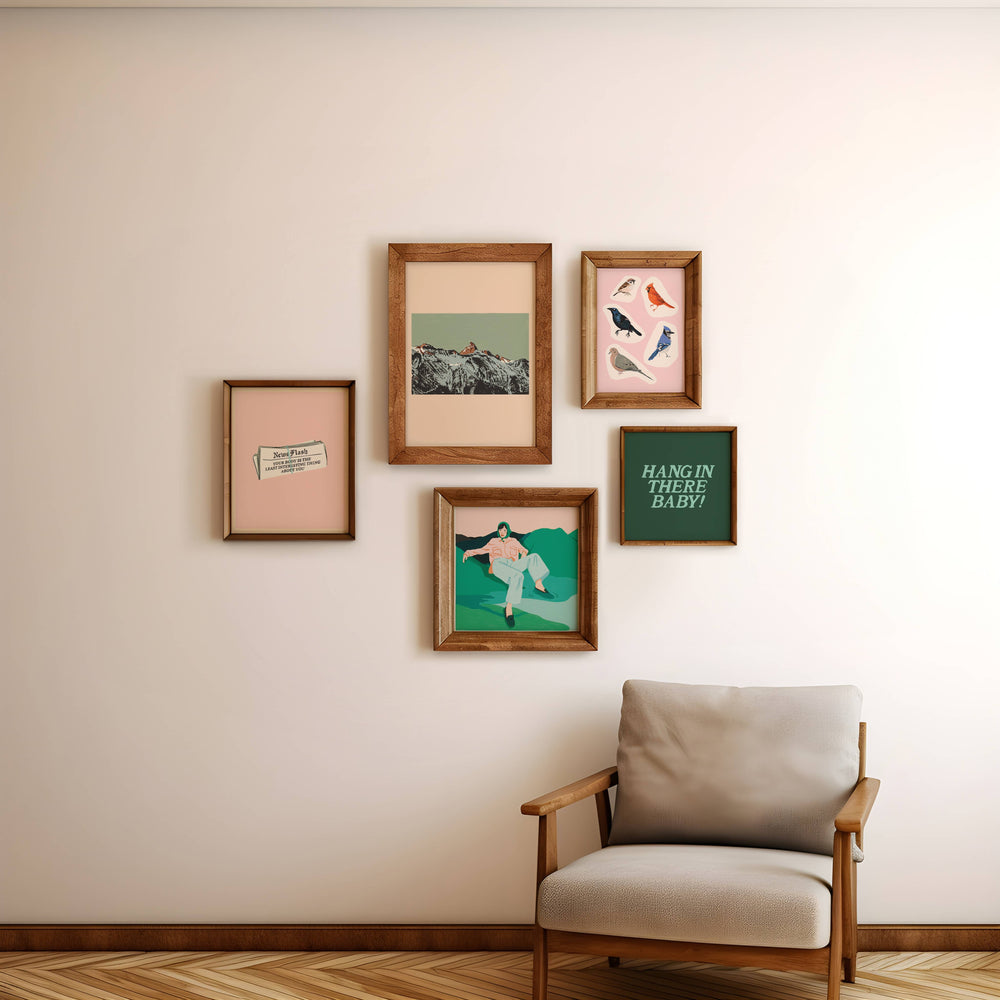 Artbaby : Mountain Woman Art Print