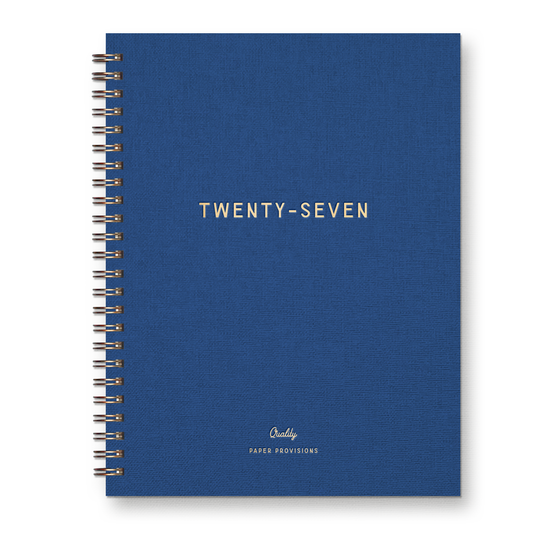 Ruff House : 2027 Signature Linen Dated Planner : Calendar Year