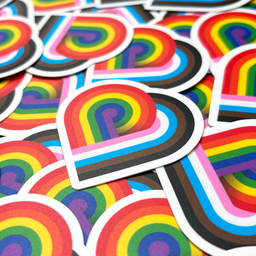 Christopher Rouleau : Pride Heart sticker