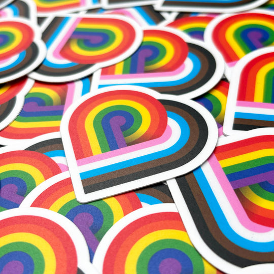 Christopher Rouleau : Pride Heart sticker