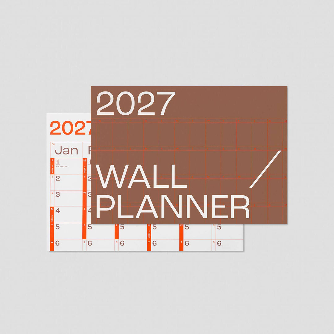Mishmash : 2027 Wall Planner  : Landscape