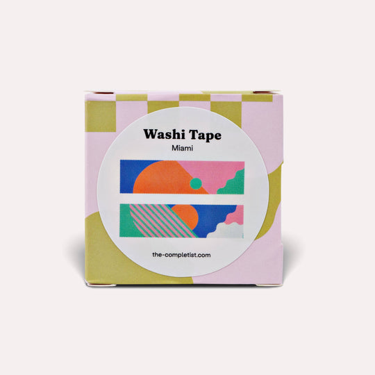 The Completist : Primary Miami Washi Tape