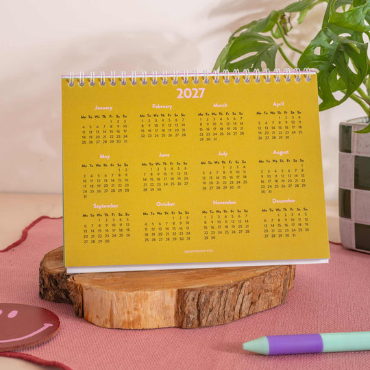 2027 Desk Calendar | Colourburst
