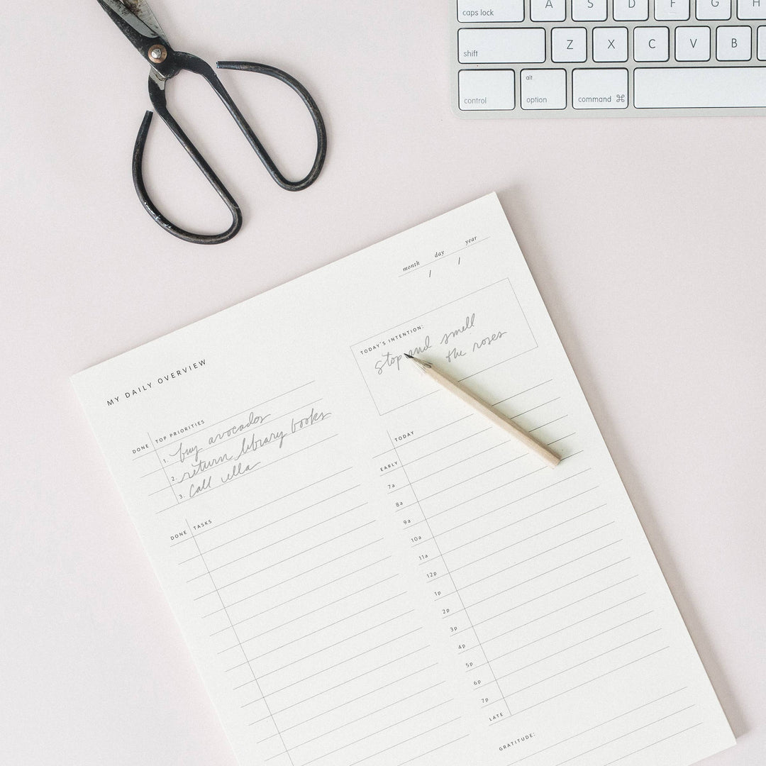 Ramona & Ruth : Daily Overview Notepad