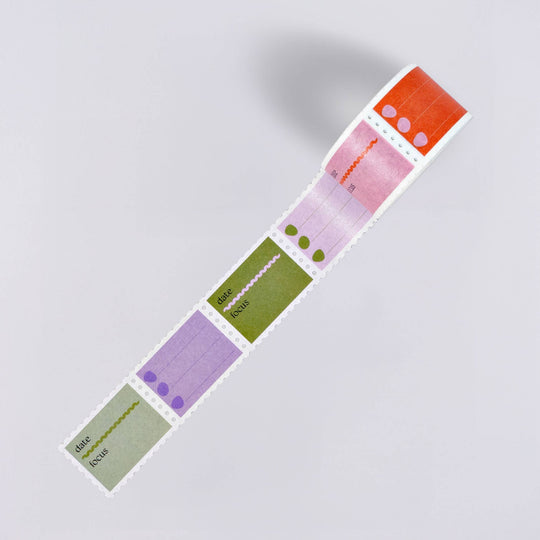 The Completist : Focus Checklist Stamp Washi Tape