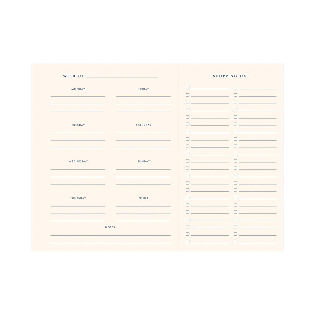 Ruff house: Scattered Flowers Meal Planner