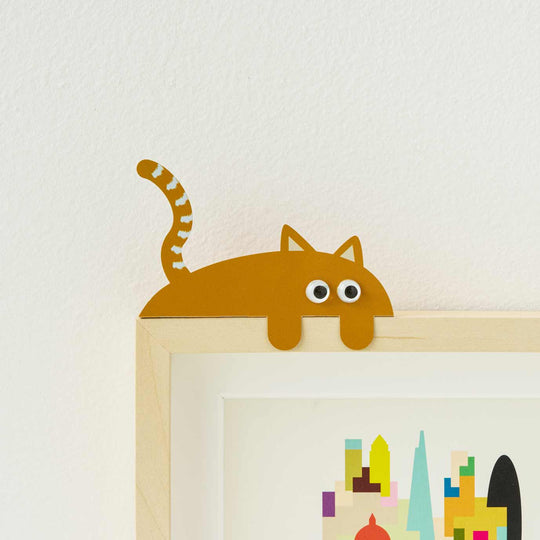 Lookouts Cat - Shelf & Frame Decoration and Cute Home Accessory