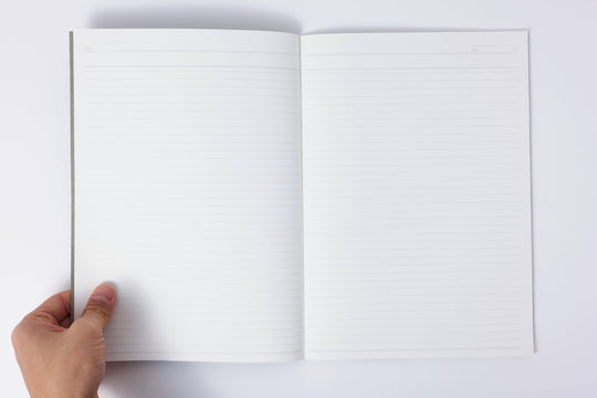 Logical T-Line Prime Paper Notebook(A4) Unique visible line