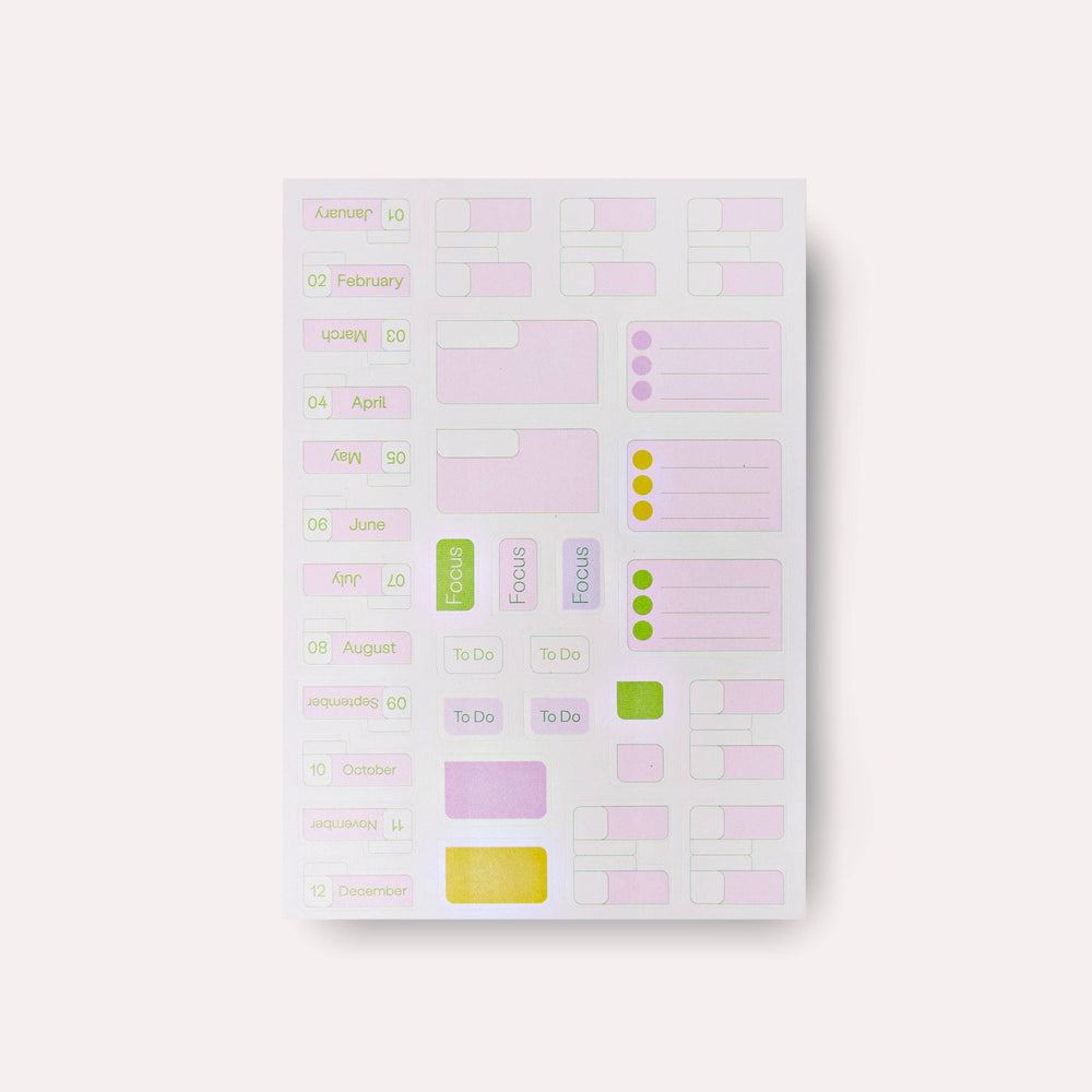 The Completist : Tabs Sticker Set