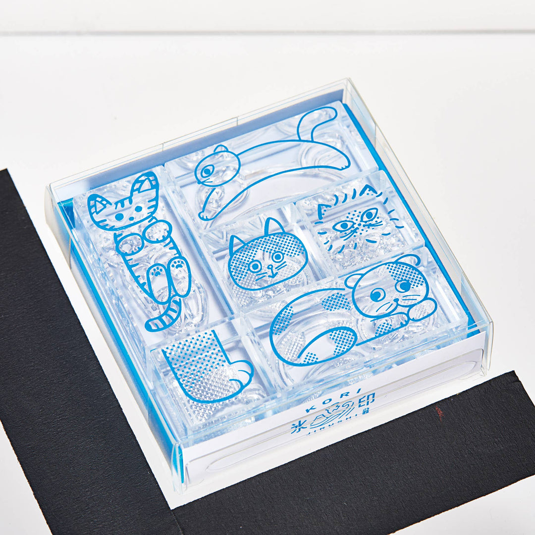 KING JIM : KORI JIRUSHI  Crystal Clarity : 6 Set Box