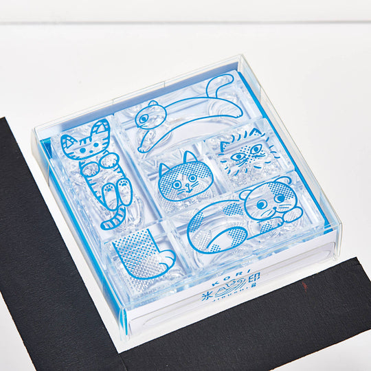KING JIM : KORI JIRUSHI  Crystal Clarity : 6 Set Box