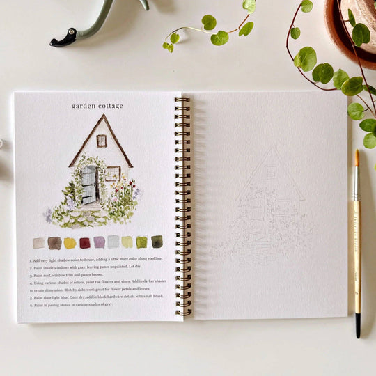 Emily Lex : Garden watercolour workbook