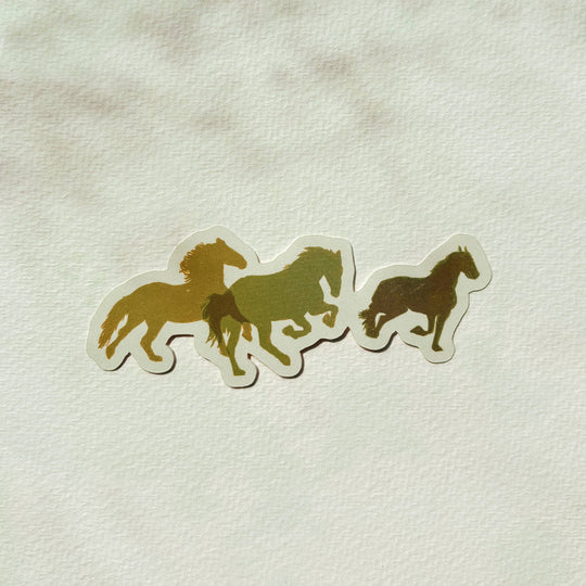 Artbaby : Wild Horses Sticker