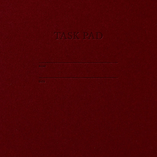 Task Pad Notebook - Pinot